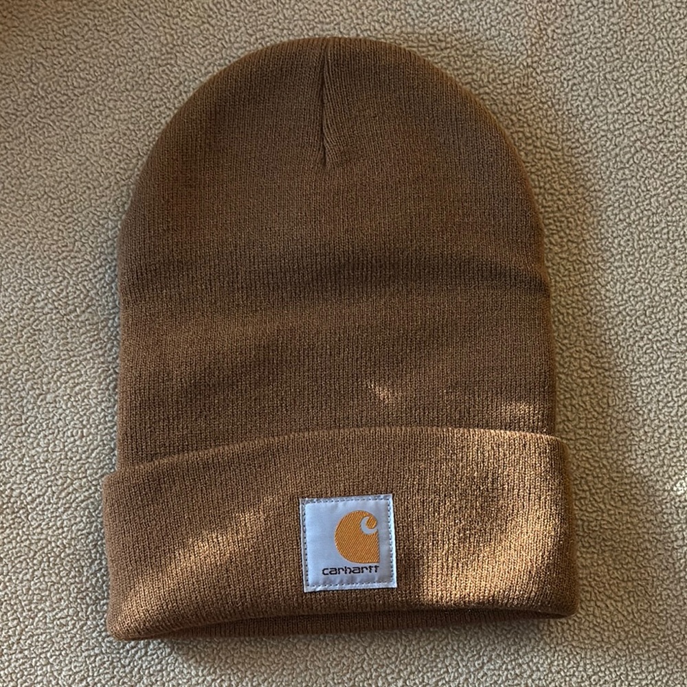 Carhartt Classic Tan Knit Beanie